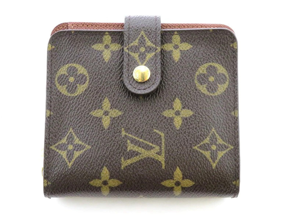 LOUIS VUITTON Compact Zip Wallet Monogram SJ